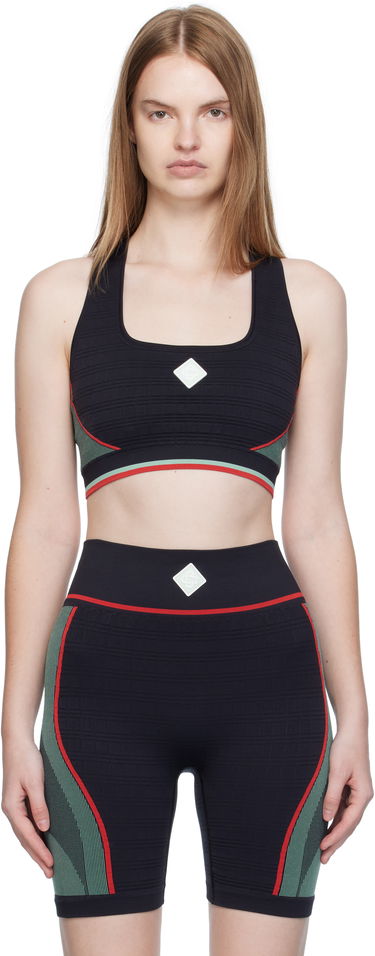 Podprsenka Casablanca Casablanca Seamless Sports Bra Čierna | WPF25-ACT-029-01, 0