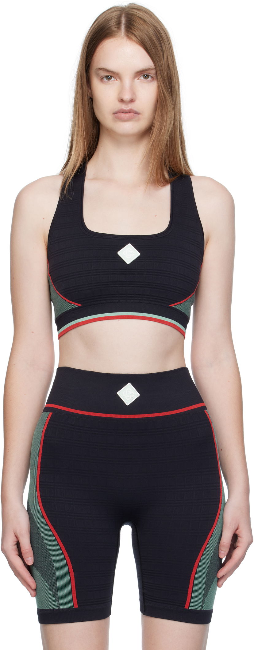Podprsenka Casablanca Casablanca Seamless Sports Bra Čierna | WPF25-ACT-029-01