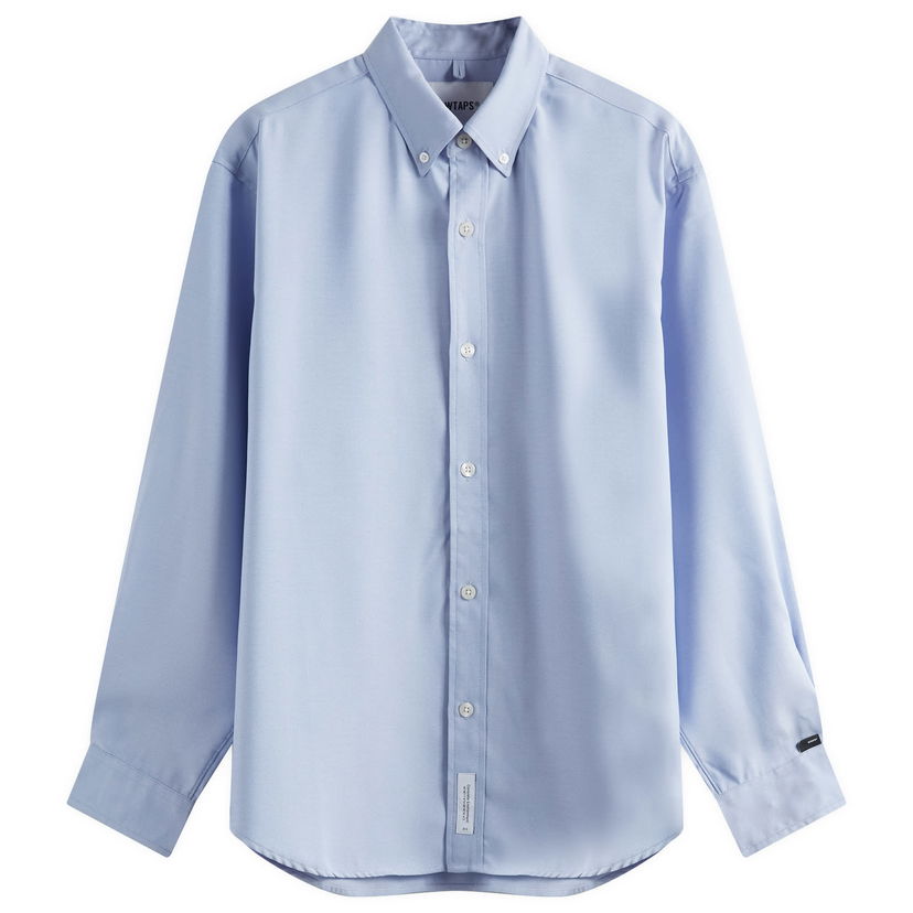 Košeľa WTAPS 10 Button Down Oxford Modrá | 241TQDT-SHM02-BLU