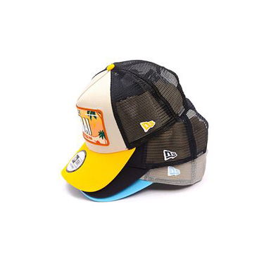 Šiltovka New Era New Era License Plate 9FORTY Trucker Cap (56-59 cm) Béžová | 60595313, 6