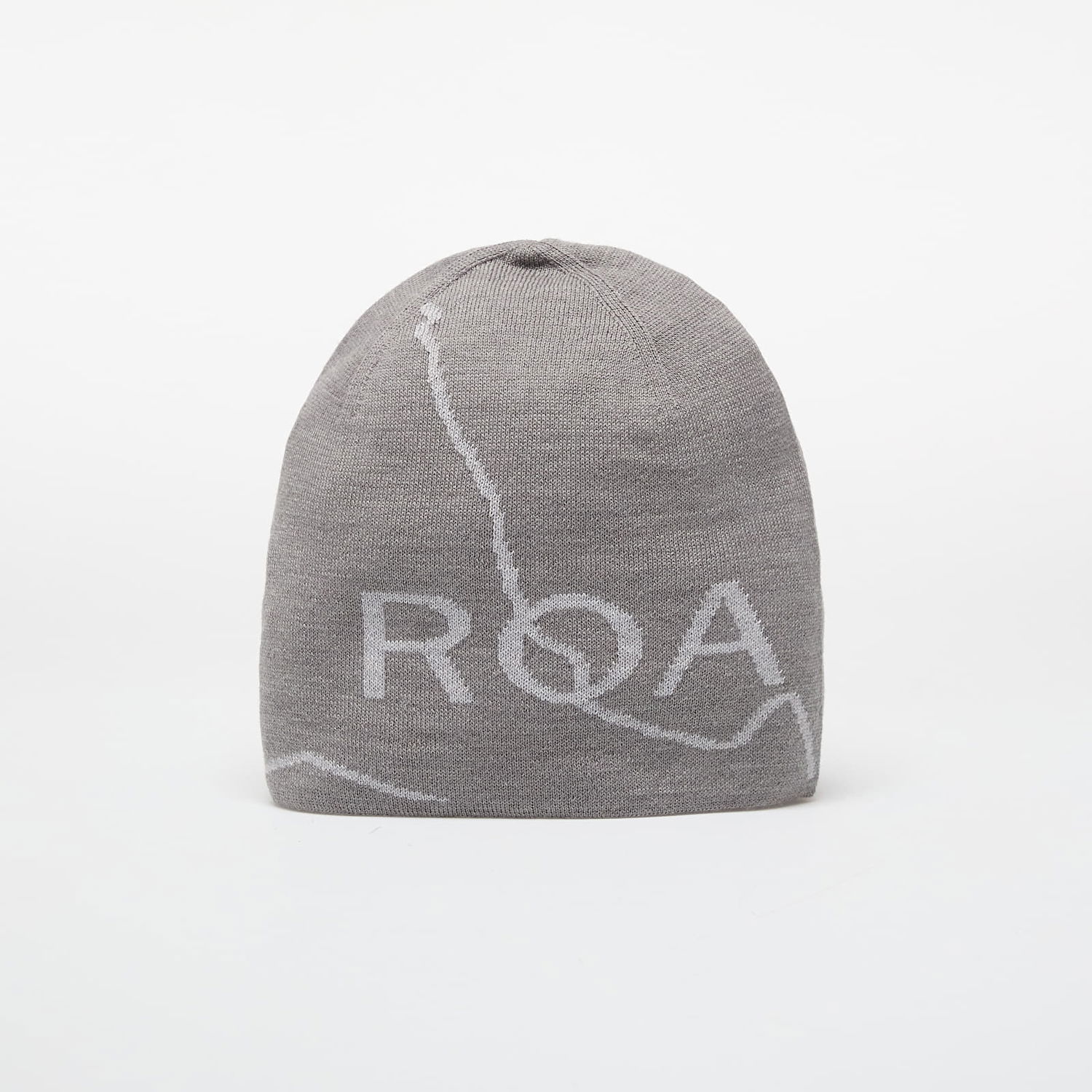 Kulicha ROA ROA Logo Wool Beanie Šedá | RBUW288YA12 GRY0001, 0
