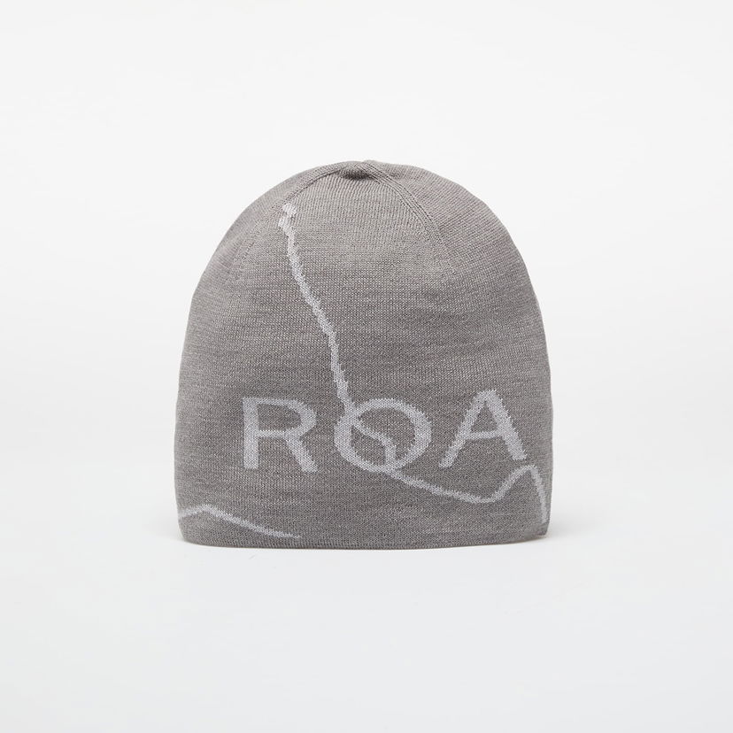 Kulicha ROA ROA Logo Wool Beanie Šedá | RBUW288YA12 GRY0001
