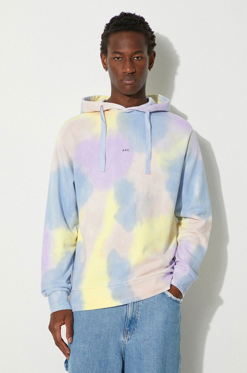 Mikina A.P.C. Hoodie Victor Multicolor Rôznofarebný | COEWP.H27703