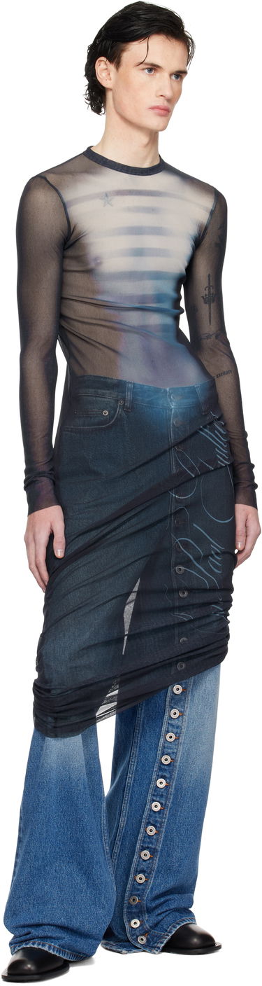 Tričko Jean Paul Gaultier Jean Paul Gaultier 'Le Mâle' Maxi Dress Rôznofarebný | 25/33-F-RO366-T576-595601, 3