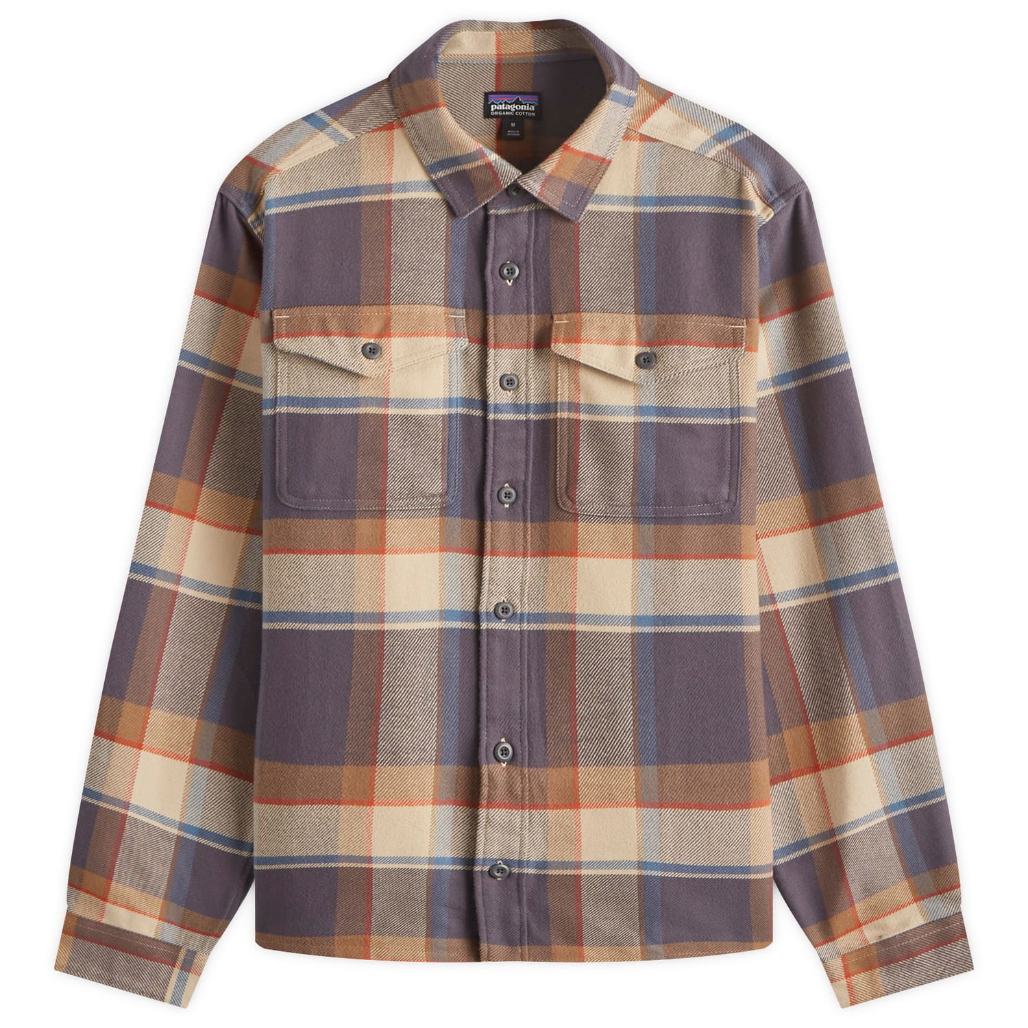 Košeľa Patagonia Fjord Flannel Shirt Šedá | 42401-SRFY, 0