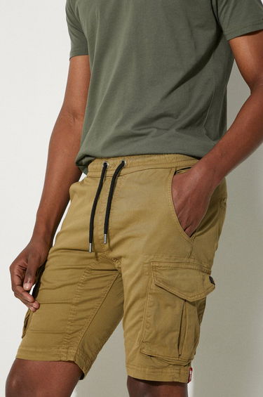 Šortky Alpha Industries Alpha Industries Cargo Shorts Hnedá | 106251.11, 3
