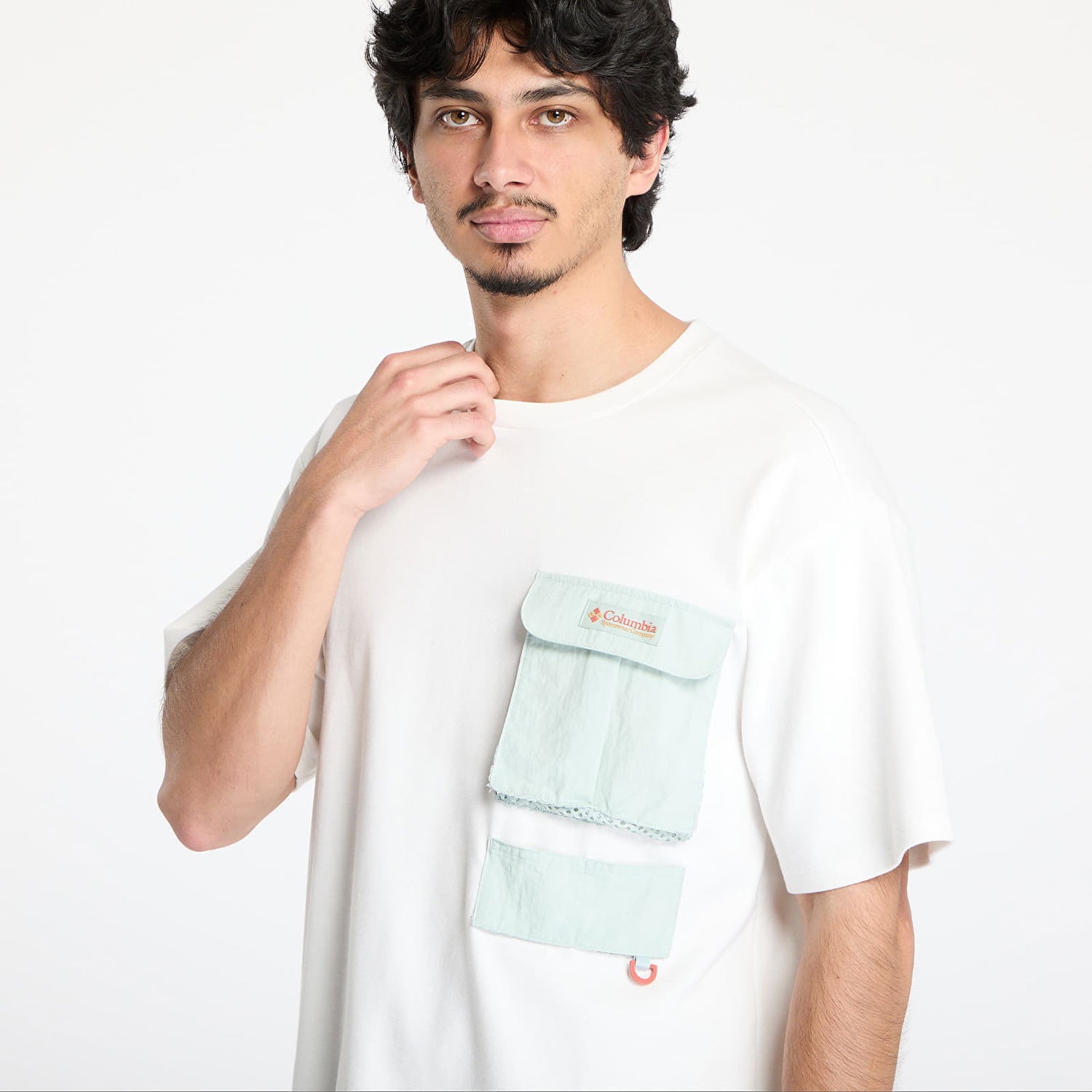 Tričko Columbia Columbia Cove Beach Pocket Tee Biela | 2126091125, 1