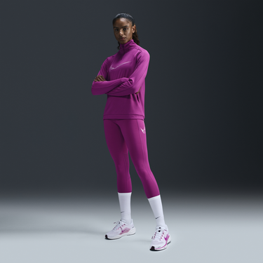 Legíny Nike 7/8 Running Leggings Fast Mid-Rise Fialová | FV6682-518, 3