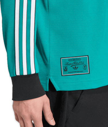 Polo tričko adidas Performance Liverpool FC Terrace Icons Tyrkysová | JW5471, 4