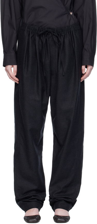 Nohavice LEMAIRE Drawstring Trousers Čierna | PA1222 LF1158, 0