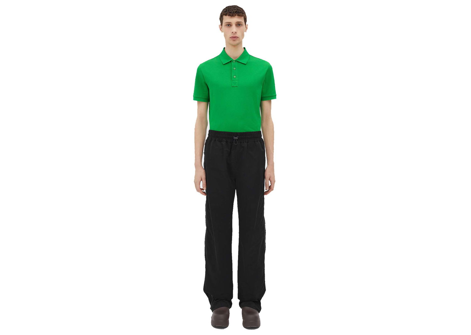 Polo tričko Bottega Veneta Polo Tee Zelené | 682544V01G04809, 0