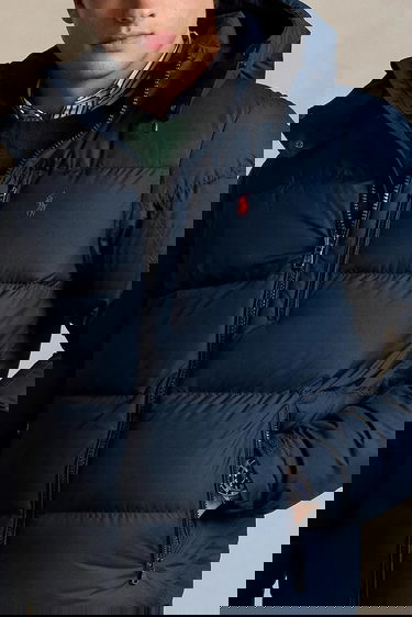 Prešívaná bunda Polo by Ralph Lauren Winter Hooded Down Puffer Jacket Navy | 710968278, 3