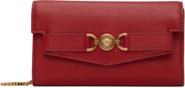 Peňaženka Versace Medusa '95 Leather Chain Wallet Červená | 1015070_1A10795_1RB3V, 0