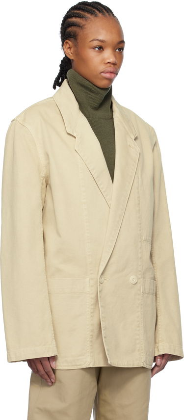 Bunda LEMAIRE Lemaire Workwear Denim Blazer Béžová | JA1062 LD1008, 1