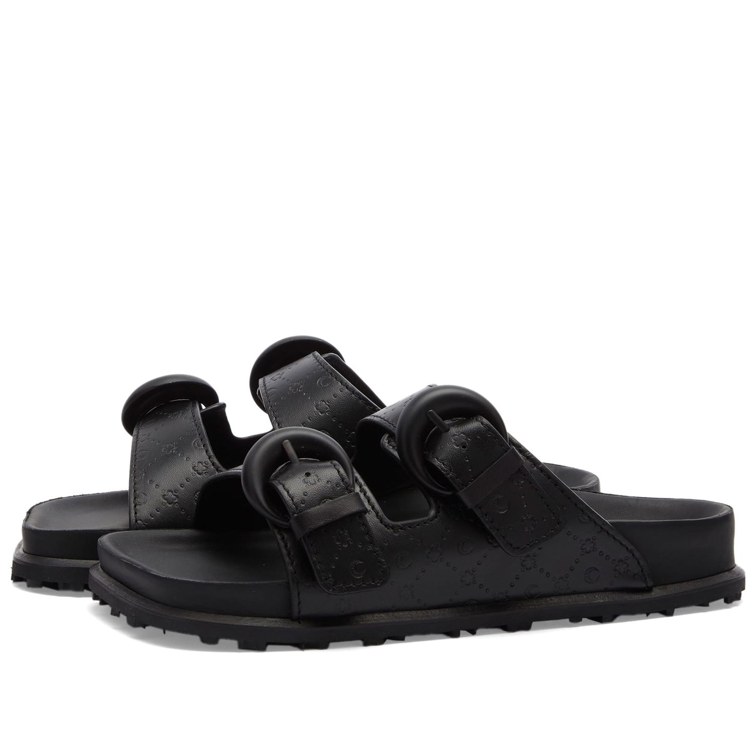 Tenisky a topánky Marine Serre Embossed Leather Čierna | WFW015-BK99, 0