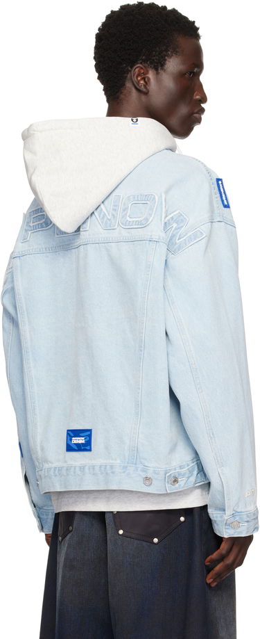 Bunda AAPE by A Bathing Ape AAPE by A Bathing Ape 'AAPE Now' Lightweight Denim Jacket Modrá | AAPLJM7661XXNBLL, 2