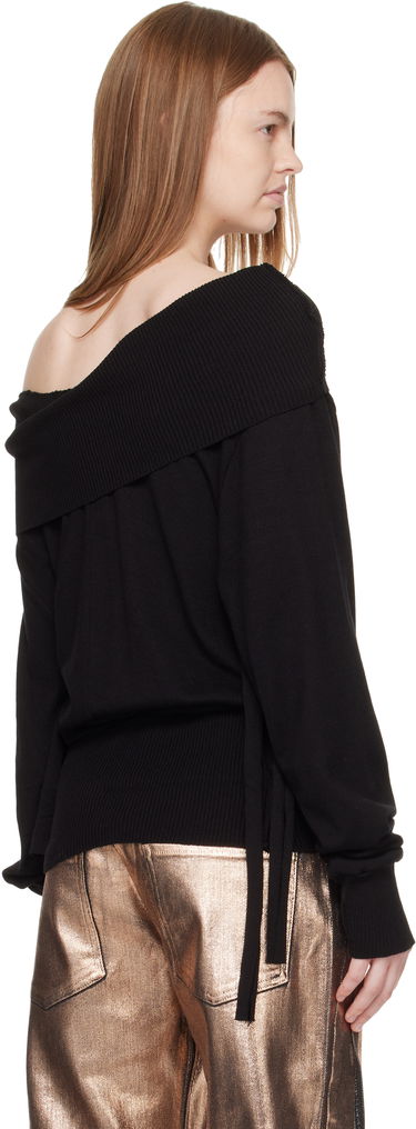 Sveter Ottolinger Ottolinger Upside Down Knit Sweater Čierna | 107-104807-01, 2