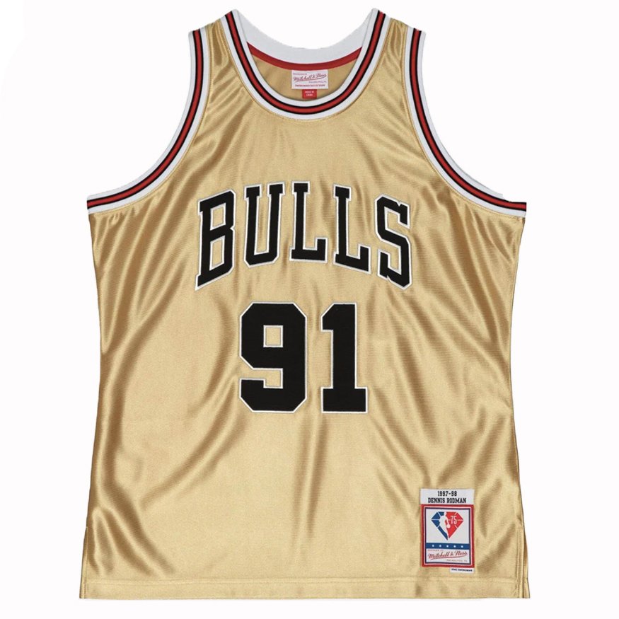 Chicago Bulls Dennis Rodman 75th Swingman Jersey