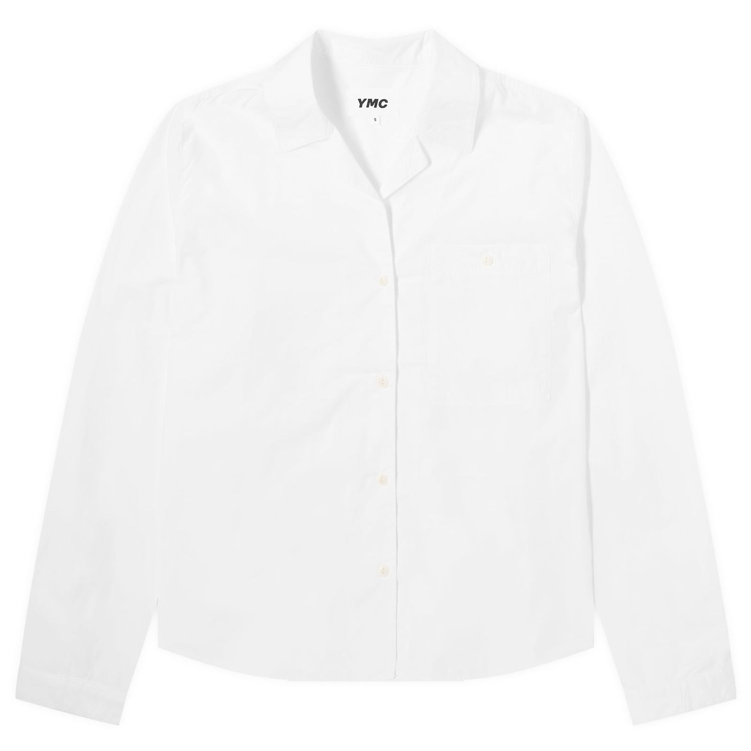 Košeľa YMC Annie Pleated Back Shirt X-Small Biela | Q2WMA-10, 1