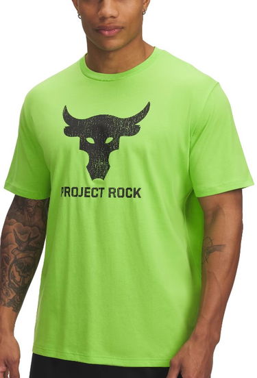 Tričko Under Armour Project Rock Brahma Bull Short Sleeve T-Shirt Zelené | 1383191-362, 0