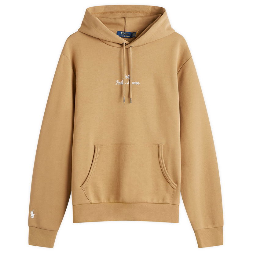 Mikina Polo by Ralph Lauren Polo Ralph Lauren Men's Script Logo Hoodie in New Bronze, Size Large | END. Clothing Béžová | 710936586016