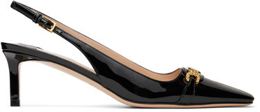 Tenisky a topánky Tom Ford TOM FORD Whitney Patent Leather Slingback Heels Čierna | W3522-LCL072G, 0