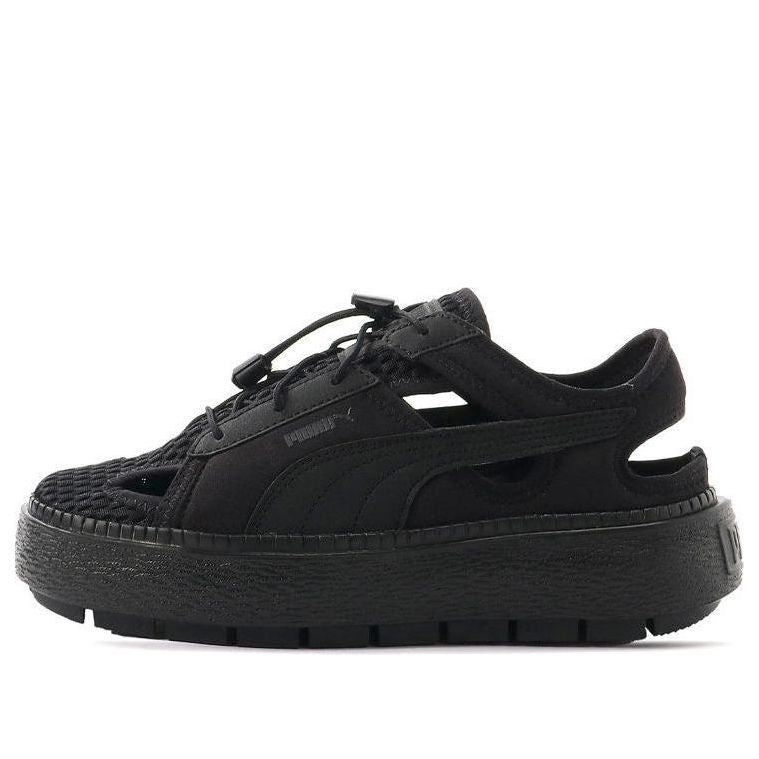 Tenisky a topánky Puma Basket Platform Trace Light Čierna | 382872-01