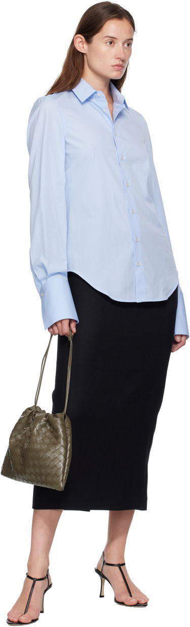 Košeľa WARDROBE.NYC WARDROBE.NYC Classic Shirt Modrá | W1135F25CO, 3