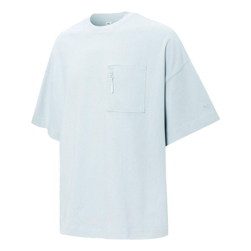 Tričko Puma Pocket T-Shirt Modrá | 534670-62