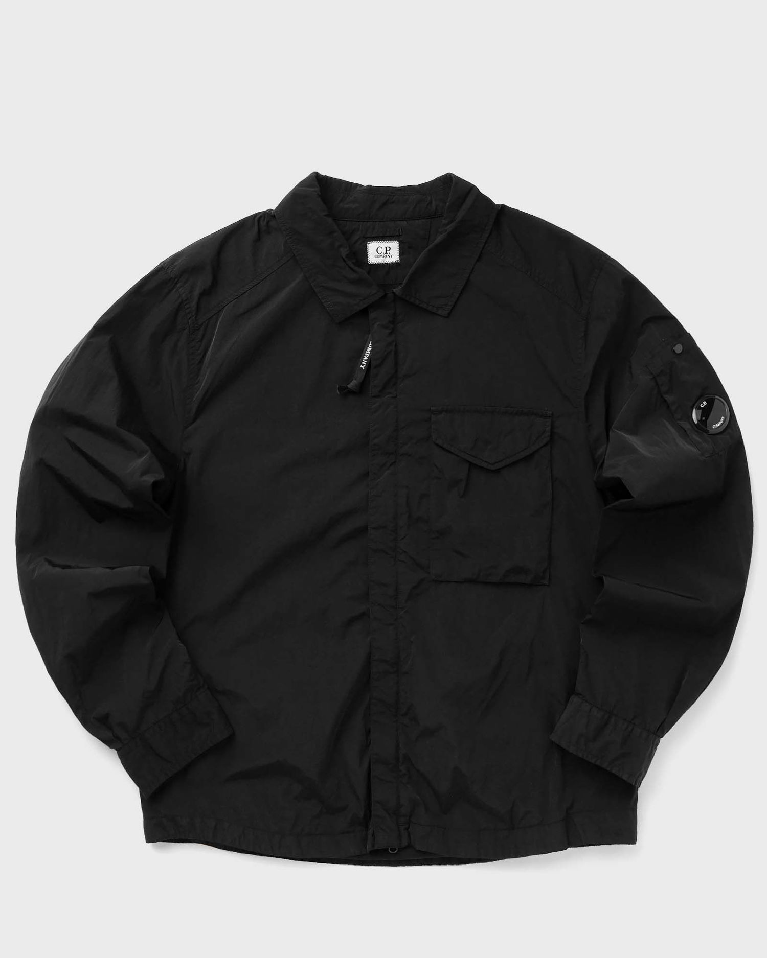 Bunda C.P. Company CHROME-R LENS OVERSHIRT Čierna | 17CMOS095A005904G-999, 0
