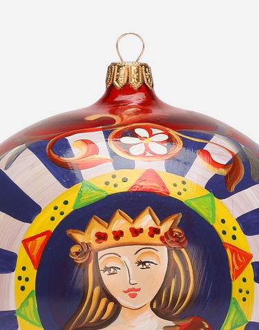 Home decor Dolce & Gabbana Decorative Glass Ball With Queen Rôznofarebný | BI0864AR9148Q717, 3
