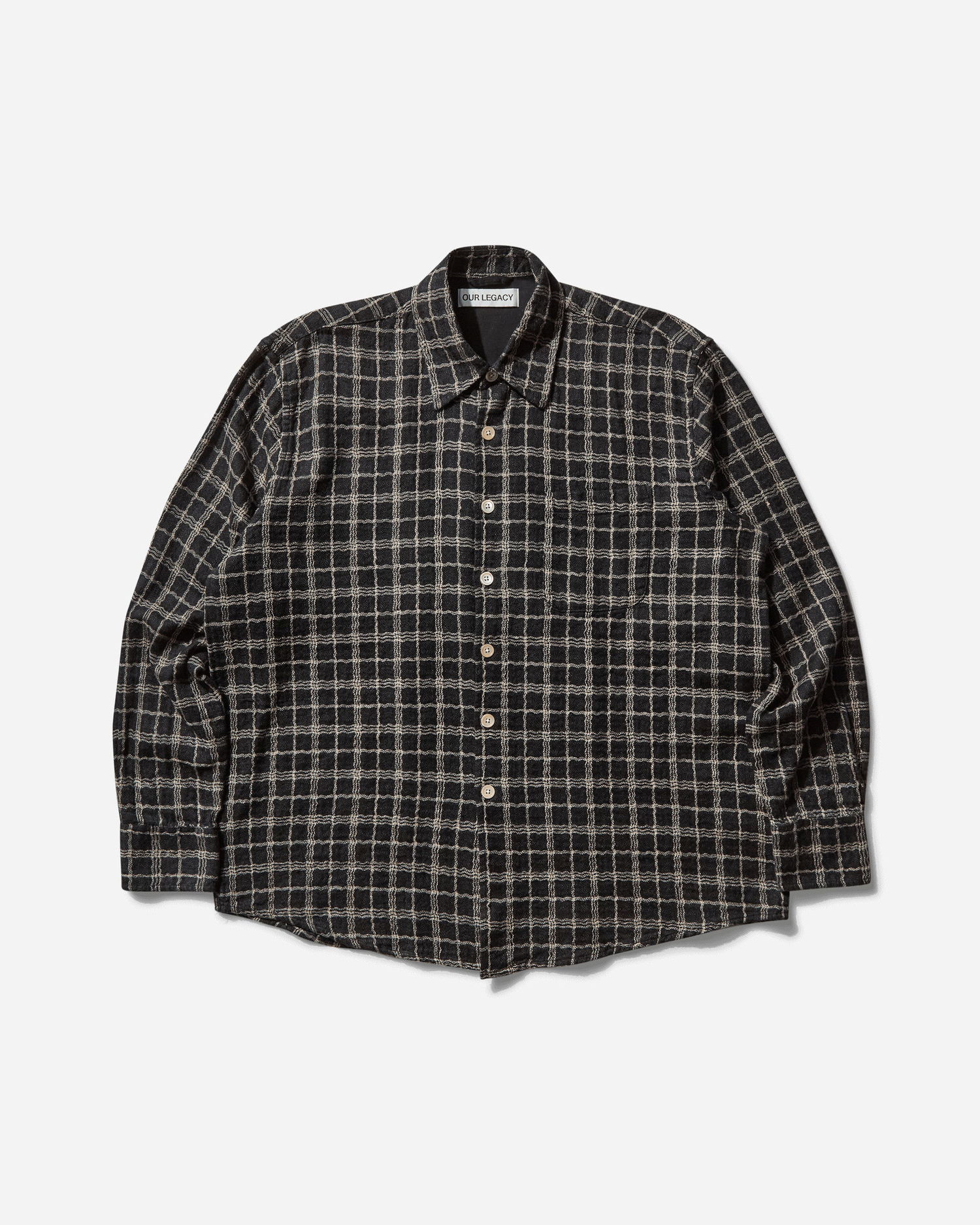 Košeľa OUR LEGACY Above Shirt Čierna | M2252ABF 001, 0