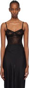 ANINE BING Via Lace Bodysuit