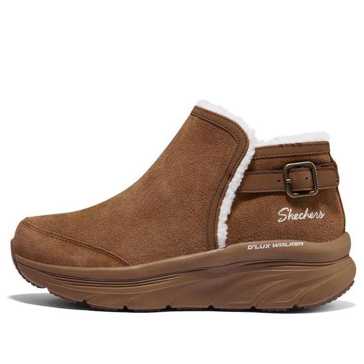 Tenisky a topánky Skechers D'lux Walker Warm Boots Hnedá | 167208-BRN