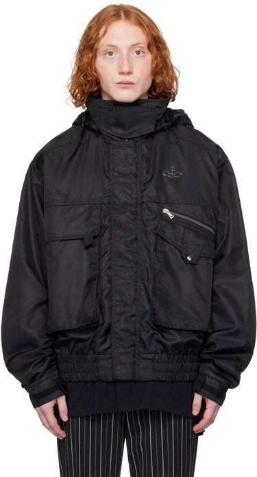 Vetrovka Vivienne Westwood Vivienne Westwood Nevada Bomber Jacket Čierna | 2203000I-W00YU-, 0
