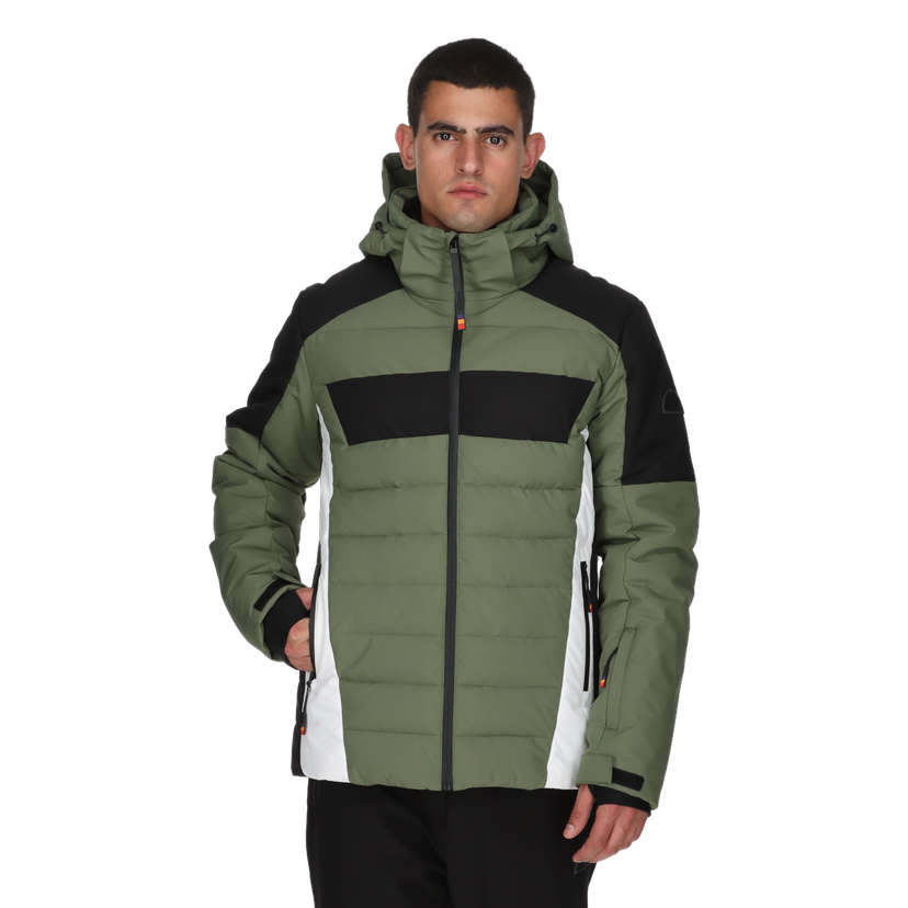 Prešívaná bunda Ellesse ANGELO Hooded Puffer Ski Jacket Biela | ELA253M511-62