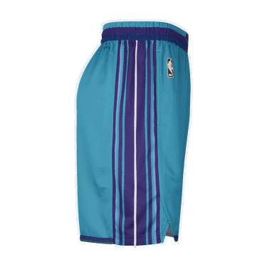 Šortky Nike Dri-FIT NBA Swingman Charlotte Hornets Hardwood Classics 2023/24 - Modrá Tyrkysová | DX8723-415, 2