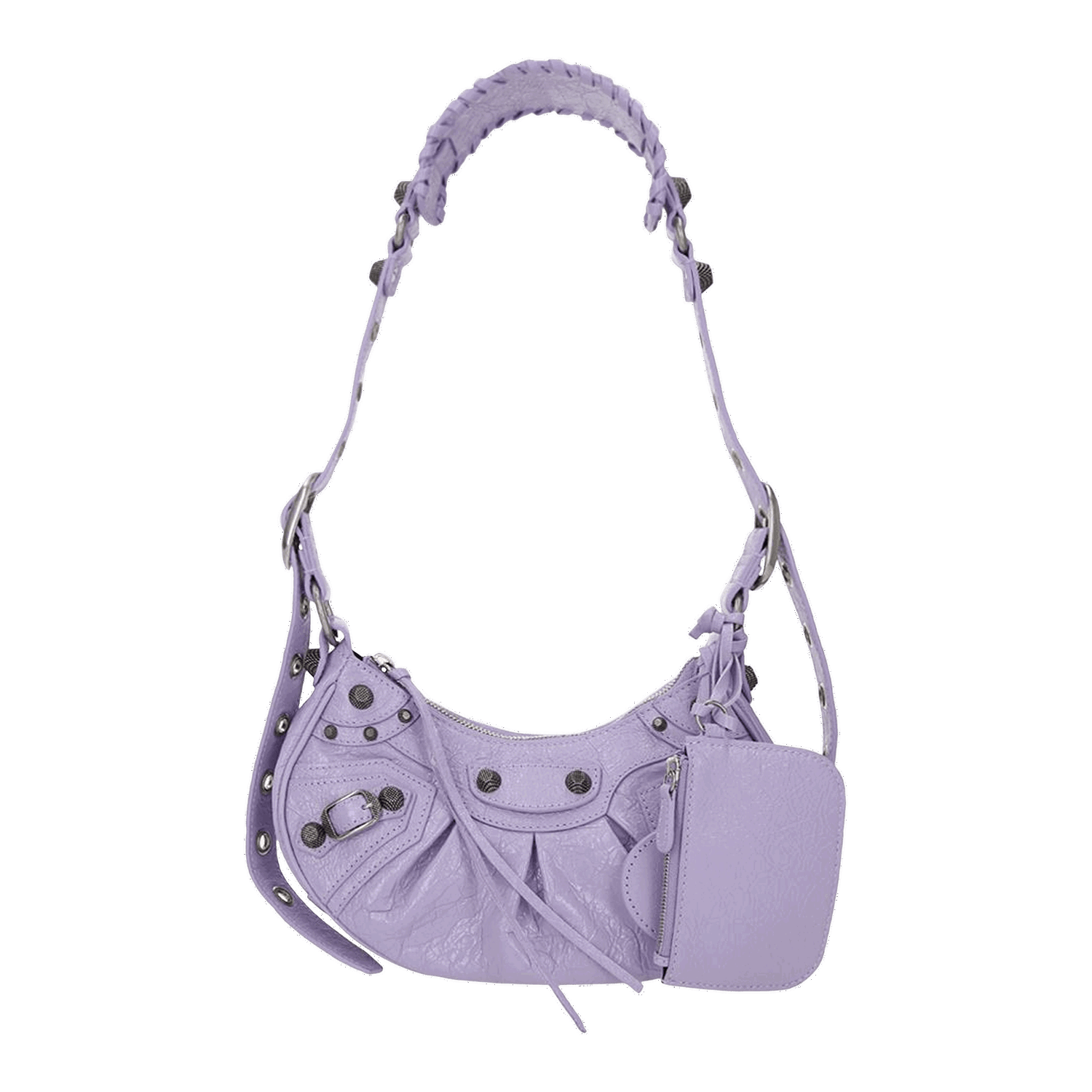 Taška cez rameno Balenciaga Le Cagole Shoulder Bag Fialová | 671309 1VG9Y 5304, 0