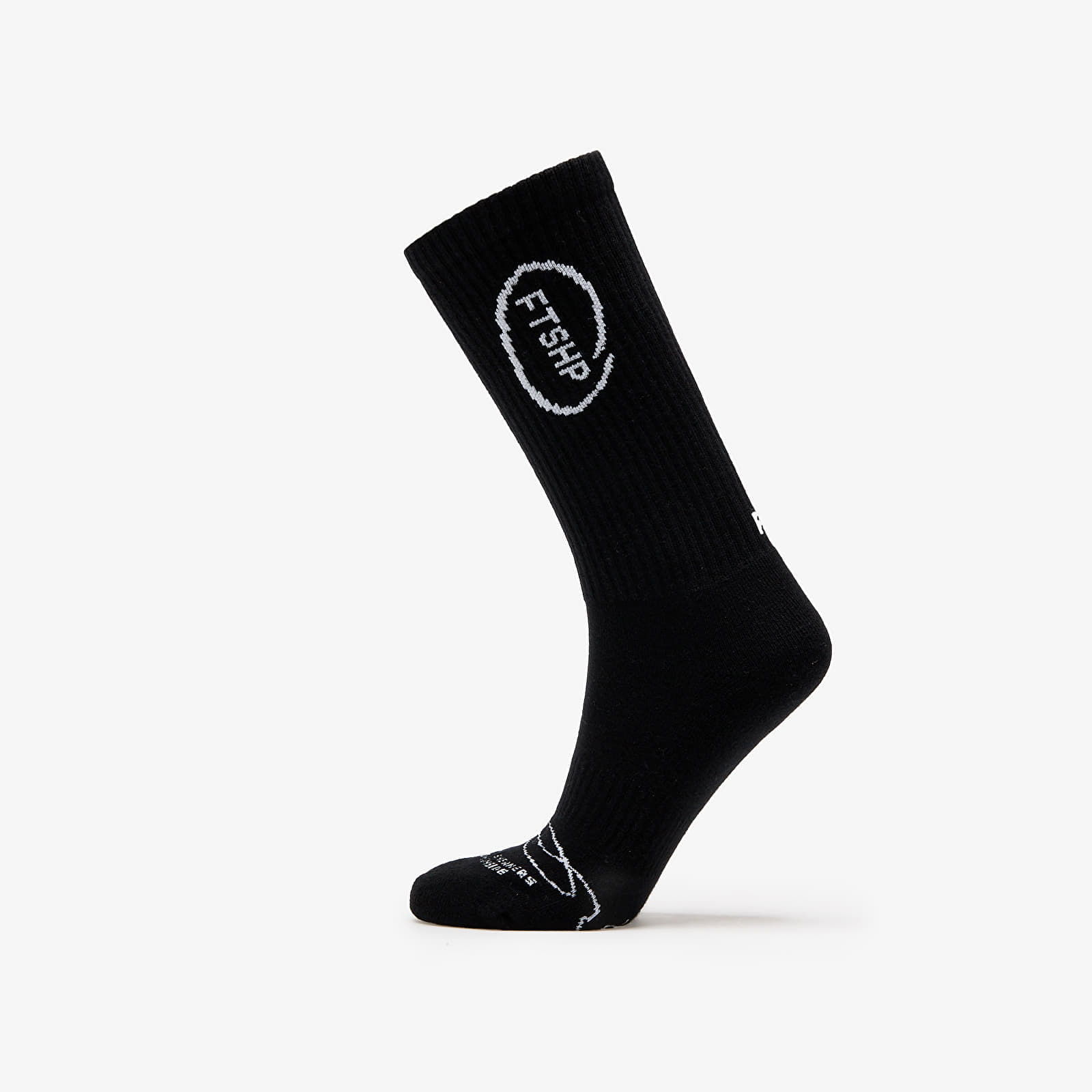 High Crew Socks 3-Pack Black