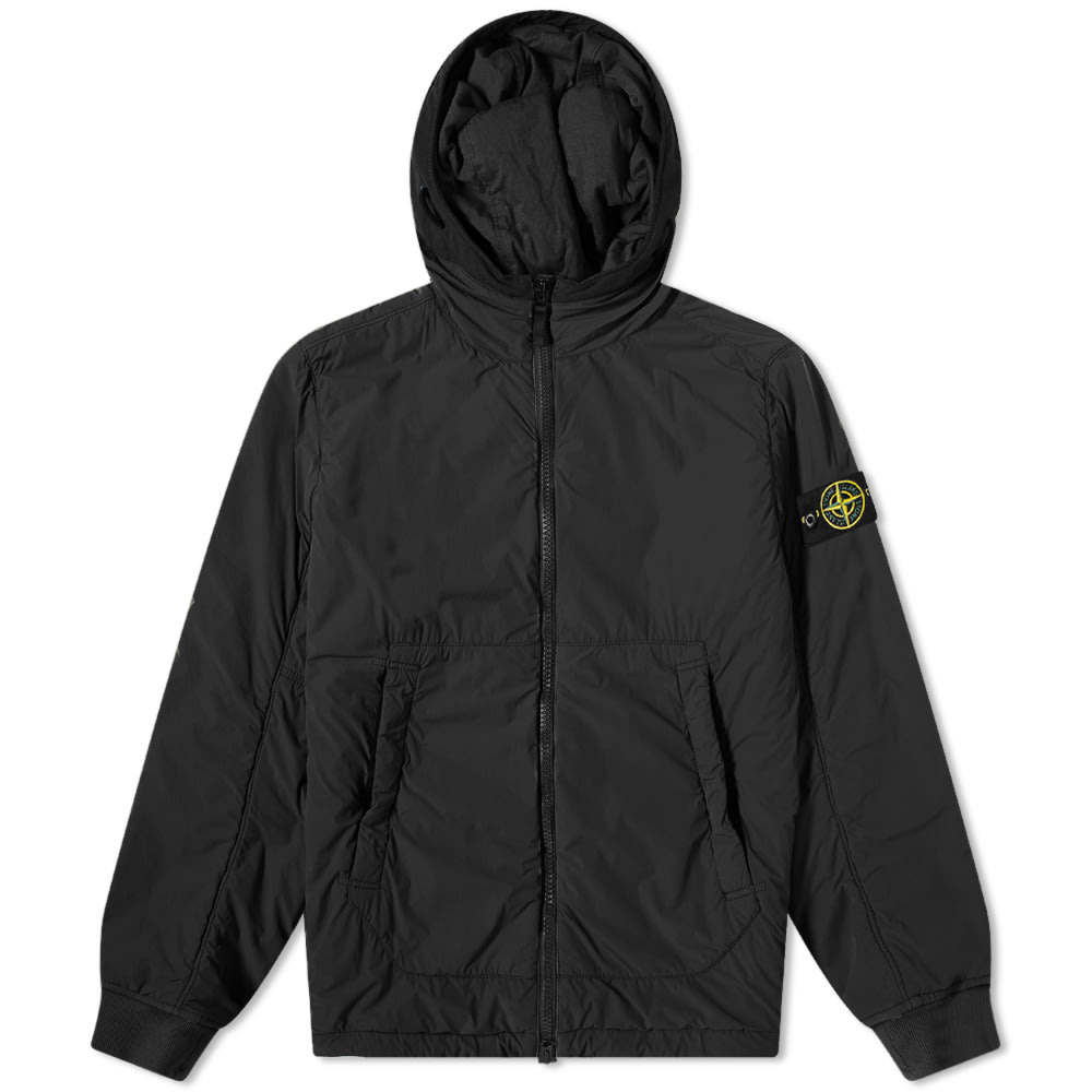 Bunda Stone Island Composite Polartec Hooded Jacket Čierna | 751541928-V0029, 0