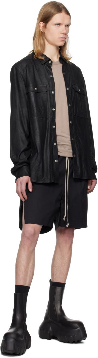 Šortky Rick Owens Rick Owens Hollywood Boxer Shorts Čierna | RU01E5397 TE, 3