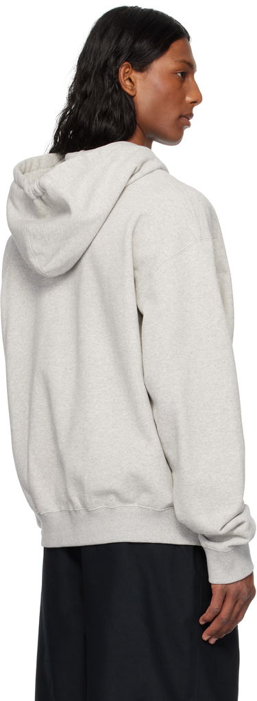 Mikina Jil Sander Jil Sander Zipped Hoodie Šedá | J47HG0106_J20010, 2
