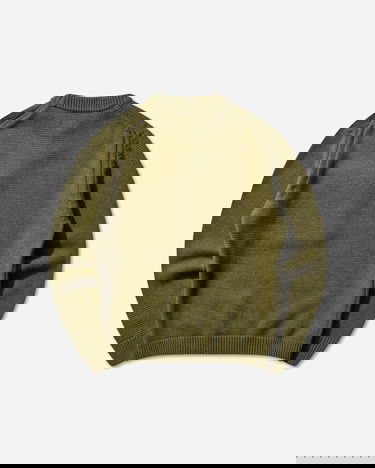 Sveter C.P. Company Lambswool Crewneck Sweater Zelené | 19CMKN244A-110149M 652, 0