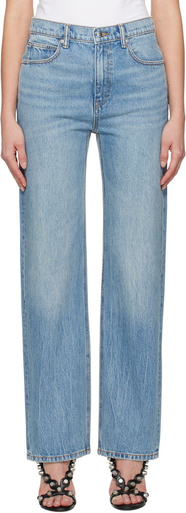 Džínsy Alexander Wang Alexander Wang EZ Mid Rise Jeans Modrá | 4DC1254580, 0