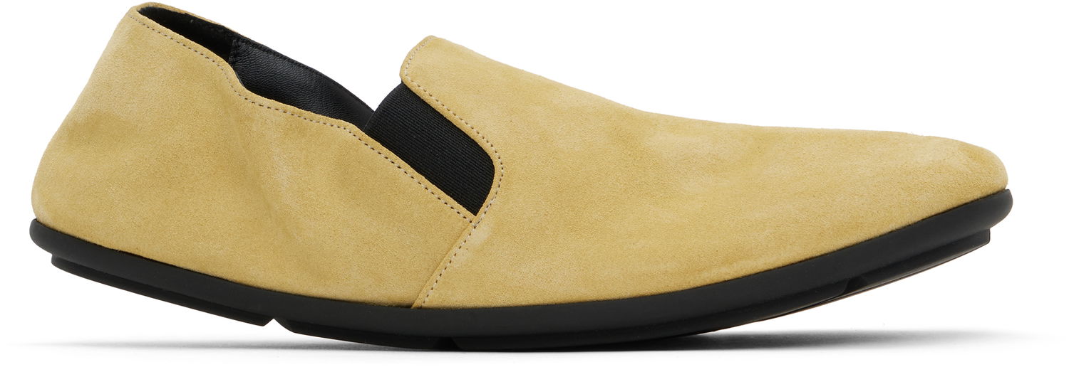 Oblečenie The Row The Row Vincit Suede Slippers Žltá | F1562-L40, 0