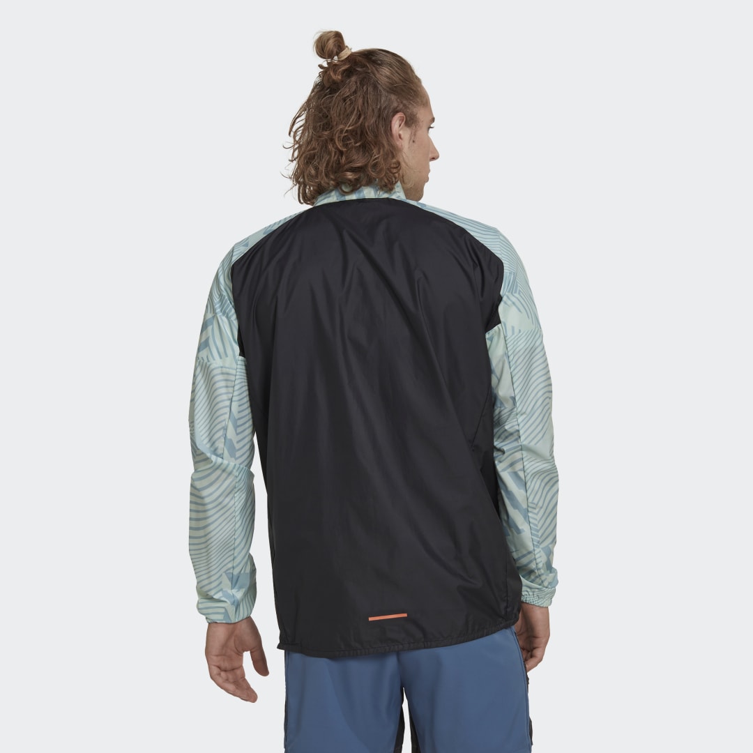 Vetrovka adidas Originals Terrex Trail Running Printed Windbreaker Rôznofarebný | HI6199, 1