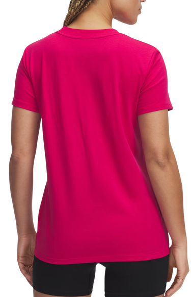 Tričko Under Armour Under Armour Rival Core Short Sleeve T-Shirt Ružová | 1383648-681, 2