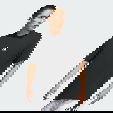 Tričko adidas Performance Basketball Graphic Tee Čierna | JX0083, 0