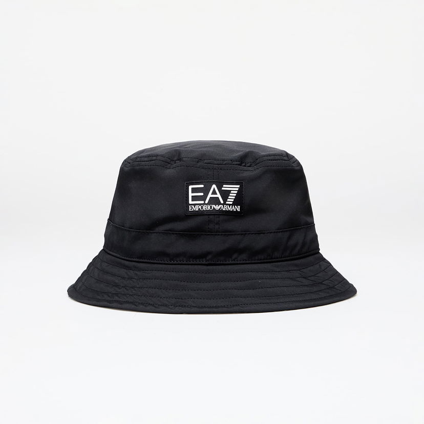 Klobúk Emporio Armani Hat EA7 Unisex Bucket Hat Nero Čierna | 2401414R10100020