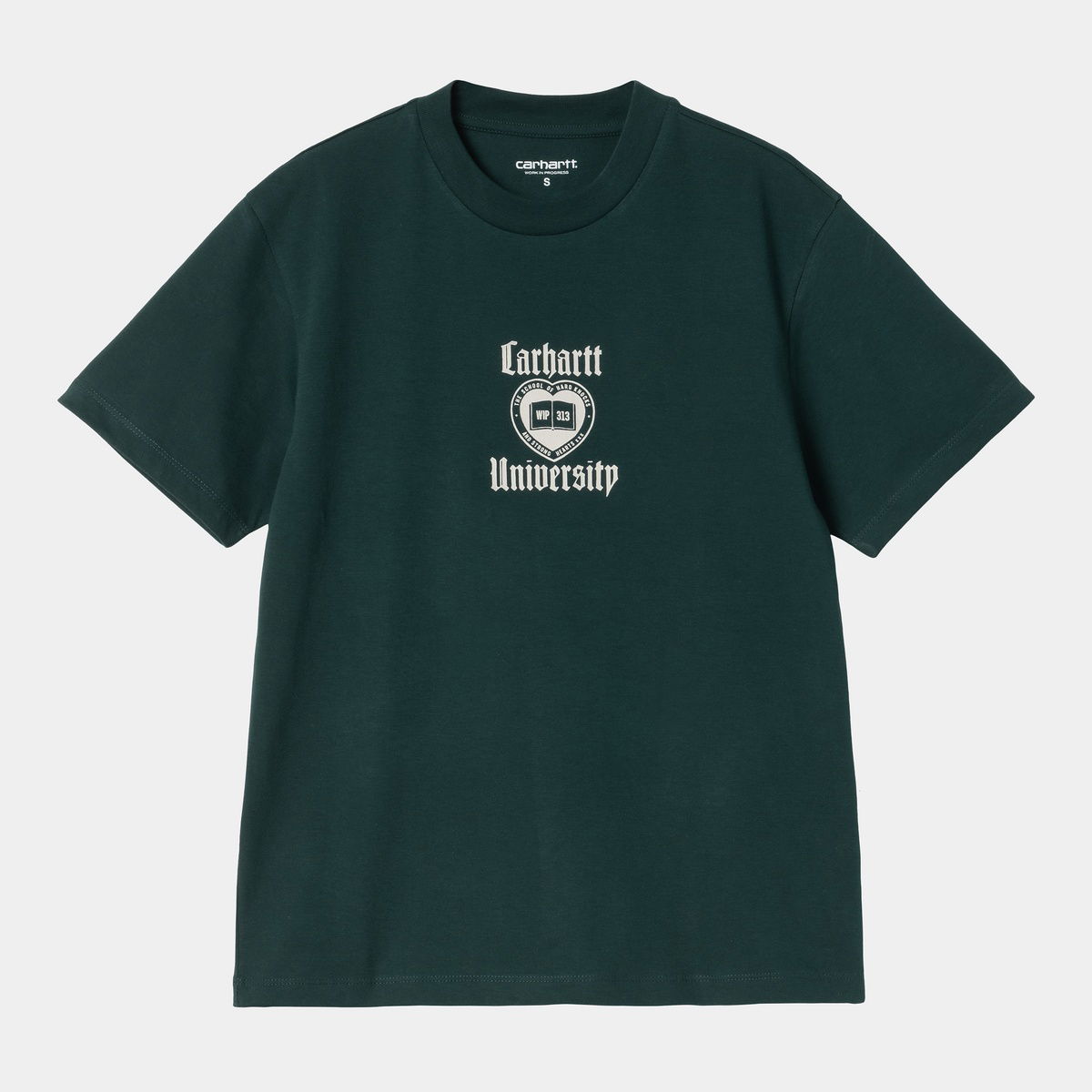 Tričko Carhartt WIP Women's Short Sleeve Schooling T-Shirt Zelené | I035479_8, 0